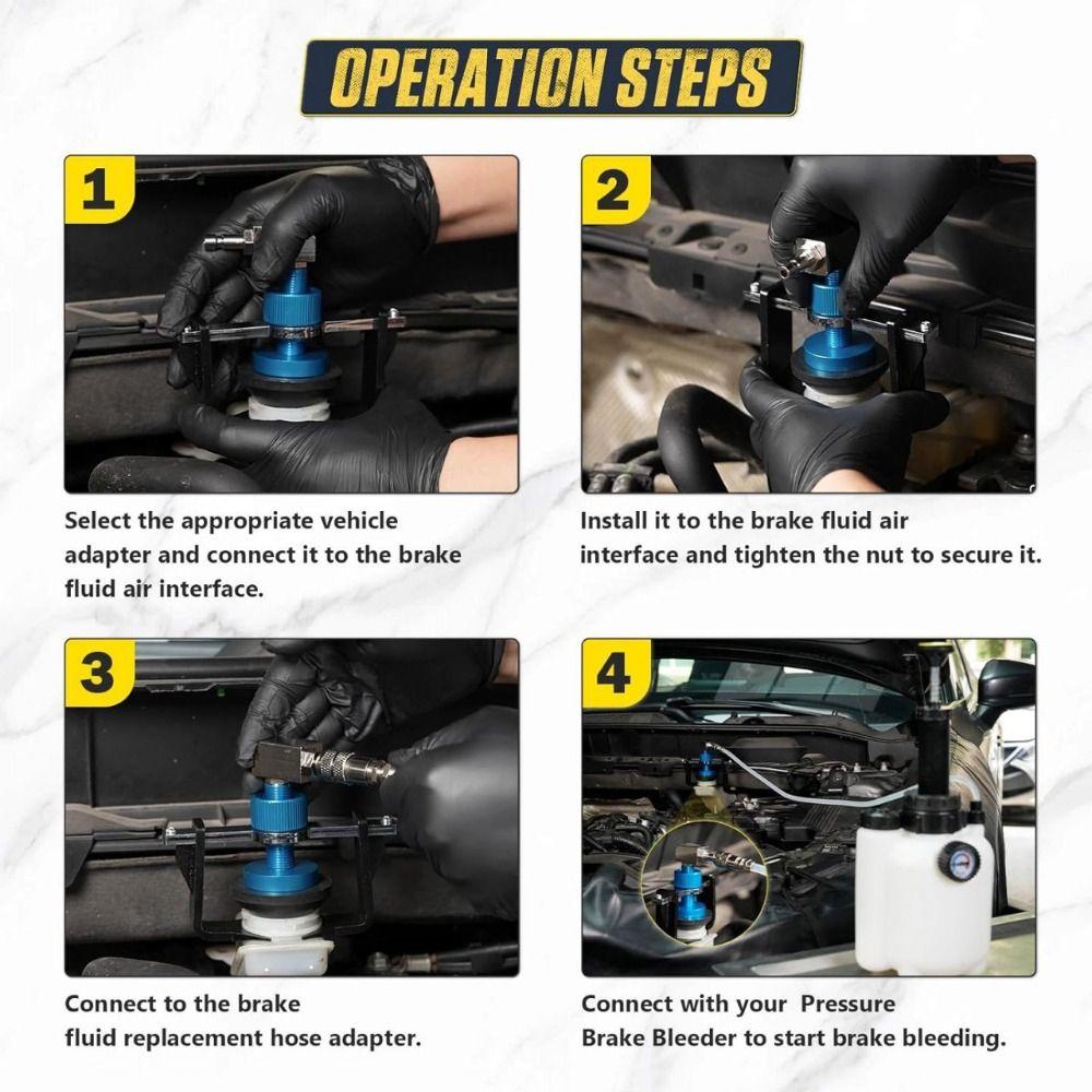 Adjustable Connector Brake Exhaust Wrench Brake Clutch Bleeding System Brake Fluid Change