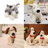 Dog Bowtie Schnauzer  West Highland White Terrier Plush Toy Dolls Kids Gift