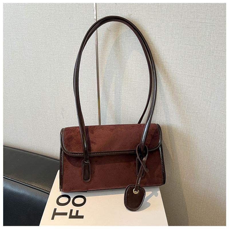 

High-end and Versatile Underarm Bag, Stylish Commuter Single-shoulder Bag кавовий
