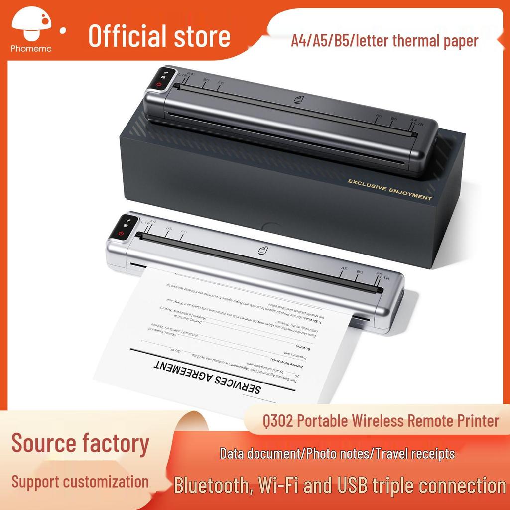 Phomemo M08F Portable A4 Thermal Printer for Home & Tattoos