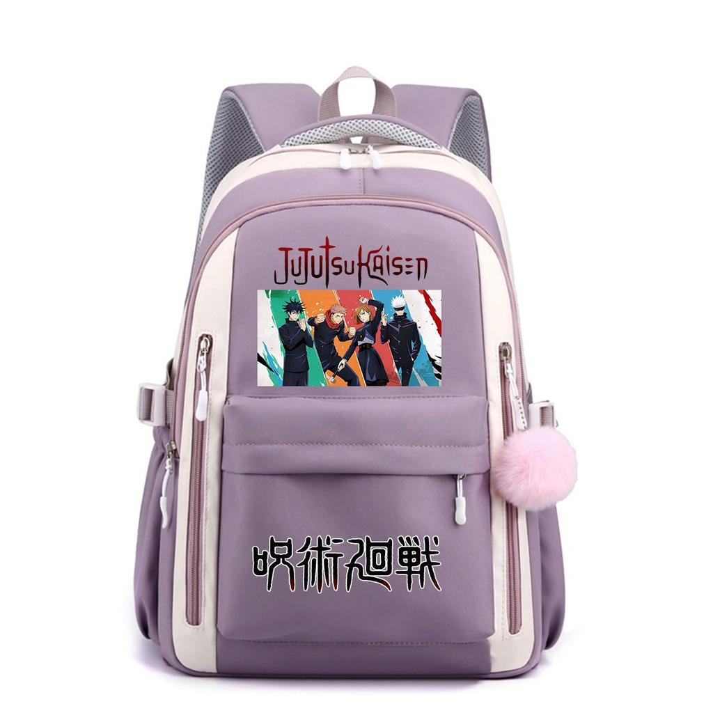 Spell Return To War School Bag Anime Peripheral Five Wushu Second Dimensional Backpack For Junior High School Students And Elementary School Students