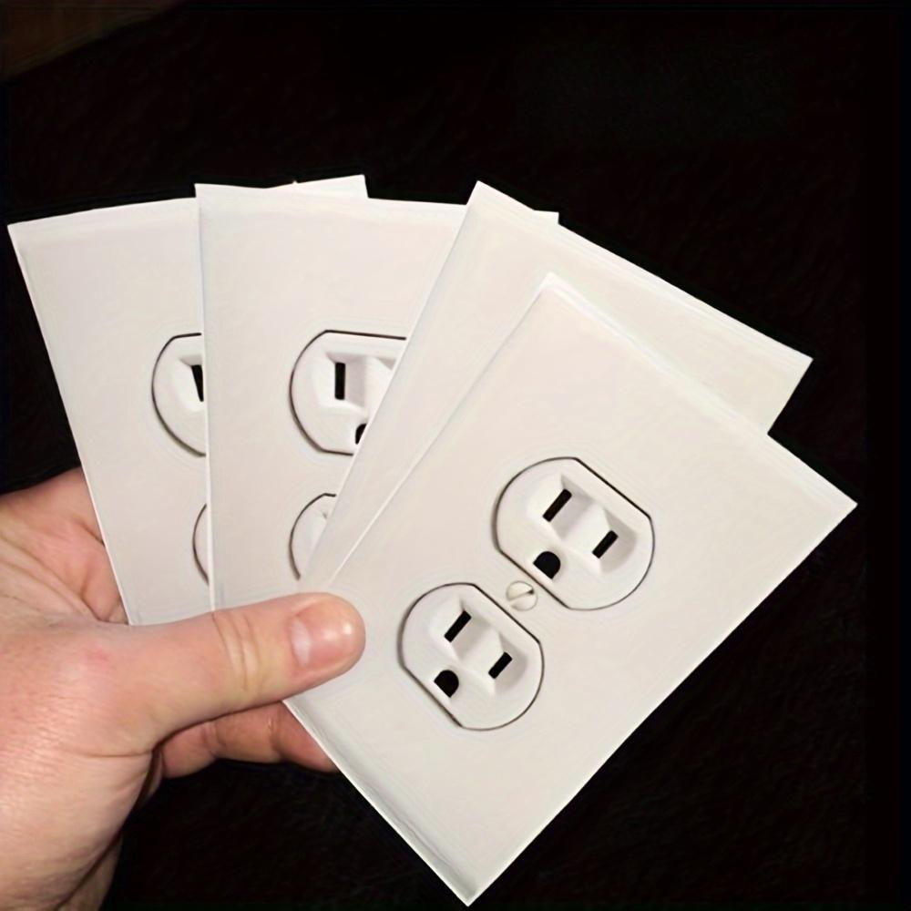 

3Pcs Fake Socket Decals, Funny Prank Stickers for Office Jests & Fun Gags