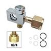 Soda Water CO2 Cylinder Adapter Carbonator Refill Fill Station for CO2 Tank Bottle Filling Replacement
