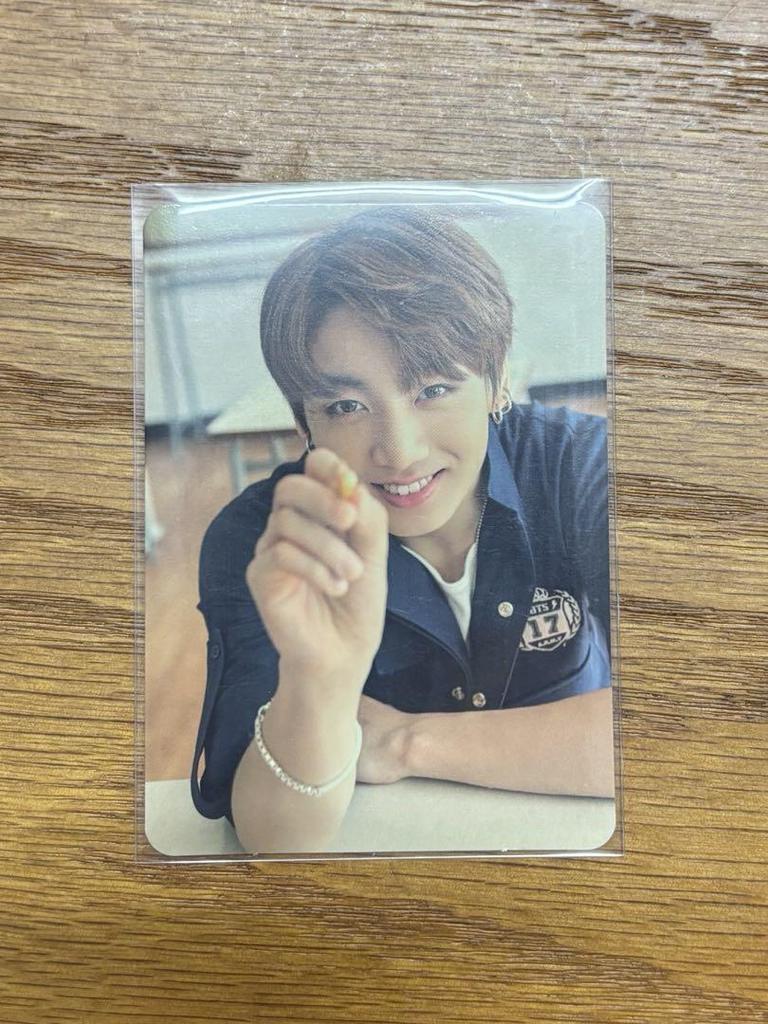 [USED] BTS Jungkook 2017 Sea Green Trading Card