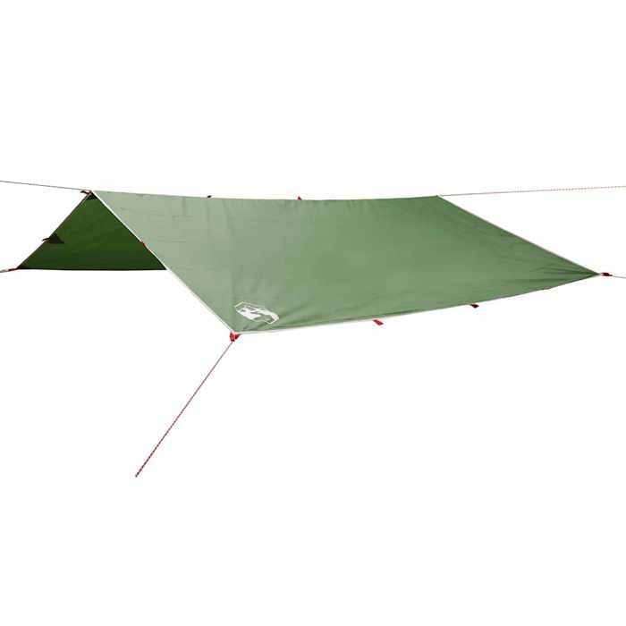 VidaXL Camping Tarp Green 500x294 Cm Waterproof, Tarp, Waterproof Tarp, Lightweight Camping Tarp, Shelter Tarp, Tarp 94670