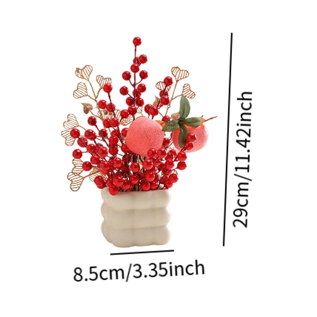 Flower Basket Ornament Decoration Photo Props Festival Fall Harvest Artificial Flower For Living Room Table Centerpiece