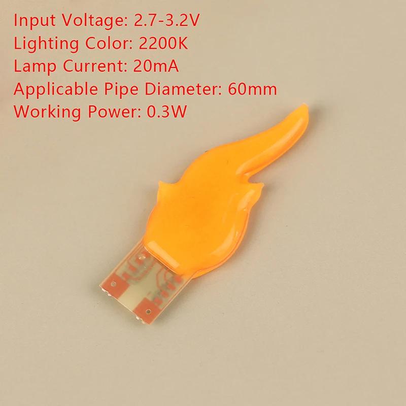 3V LED COB Edison Flexible Filament Candle Diode Light Holiday Party Love Letter Flower Decoration Light DIY Bulb Accessories