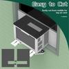Air Conditioner Drip Cushion Top Pad Rainproof Easy To Install Stop Dropping Noise