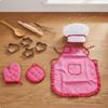 11 Pieces Kids Cooking Set Role Play Fun Children's Educational Toy Young Cook Costume