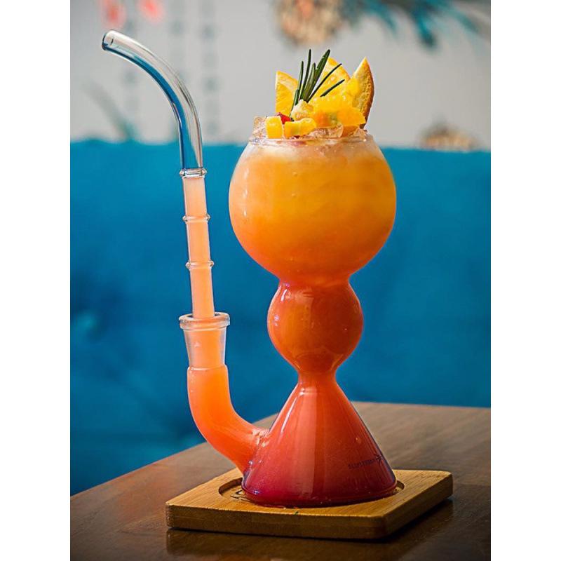 Unique Glass Cup For Cocktail Absinthe Milk Hookah Creative Multi Use Bar Drinkware Home Bar Gift For Beverage Enthusiasts New