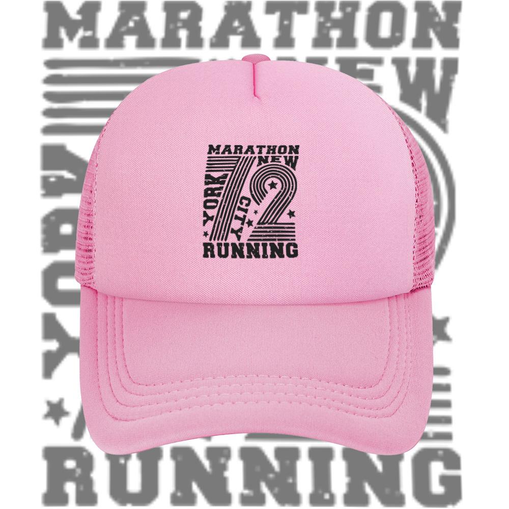 New York City Running Marathon Stars Stripes Baseball Cap Anime Graphic Hats Adult Unisex Women Sports Outdoor