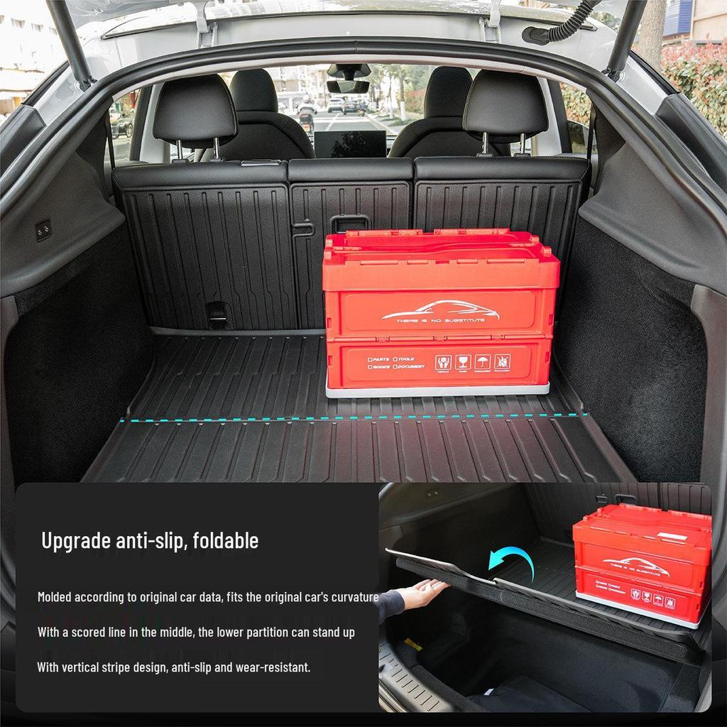 Tesla Model Y/YL/3 TPE Front & Rear Trunk Mats and Accessories