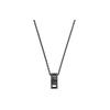 My Hero Sw Black Carbon Texture Geometric Ring Pvd Coated Necklace Men Necklace 5499572