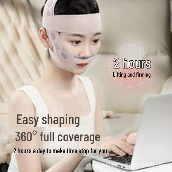 V-Face Slimming and Lifting Mask for Double Chin Reduction and Firming