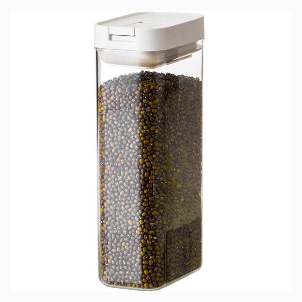 Kunststoff Lebensmittelbehälter Verschlussdeckel Getreidelagerung Transparent Aufbewahrungsbox Lebensmittelaufbewahrungsbehälter Versiegelte Dosen Lagertank