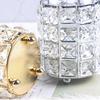 Silver/Gold Makeup Brush Holder Organizer Cosmetic Storage Box Brush Bucket Jewelry Box Pen Holder Desktop Finishing Crystal Ornaments
