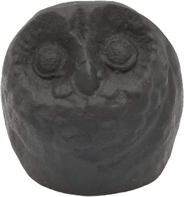 Iwachu Paperweight Owl Large Black 30021 Design Accessory Nambu Ironware