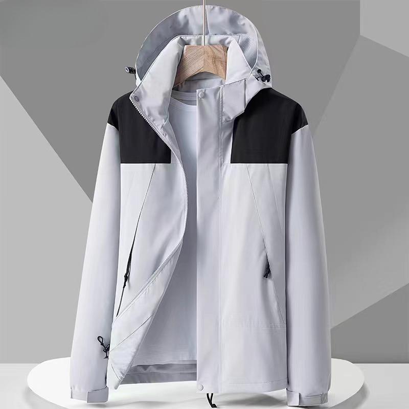 New Sports and Outdoor Women's Waterproof Waterproof Removable Hood Thin Jacket Jacket