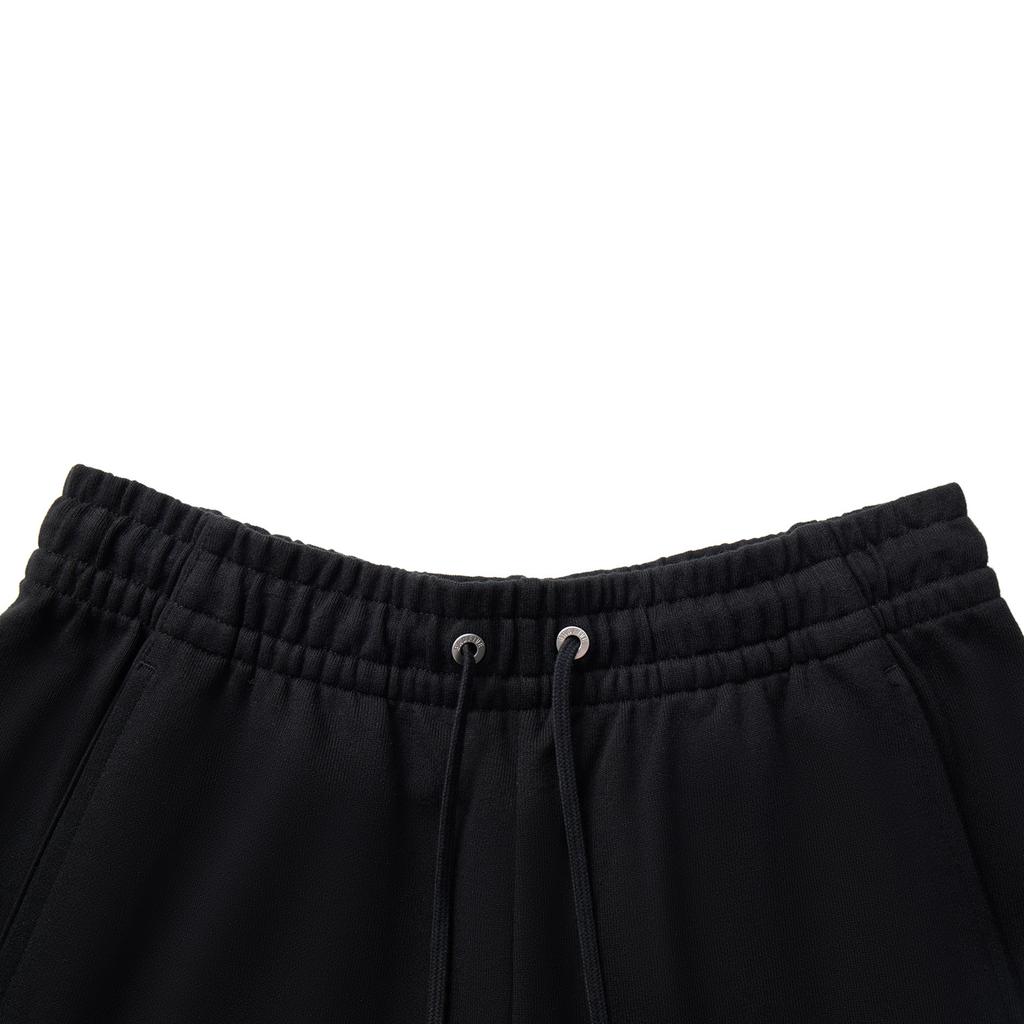 Li Ning Basketball Series Bad Five Casual Versatile Simple Cuffed Loose Mid Waist Drawstring Knitted Sports Pants Men Pants AKLV213-5