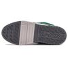 Li Ning Wave Golden Slip Resistant Abrasion Resistant Low Top Skateboard Shoes Women's White Green AECS074-2