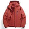 New Outdoor Jacket Three-in-one Detachable Outdoor Fleece Autumn and Winter Windproof Waterproof Warm Jacket
