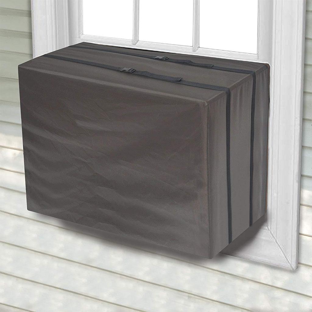 Home Air Conditioner Protective Cover Dust-proof Waterproof AC Cover Outdoor Window AC Protection Cover Easy to Use