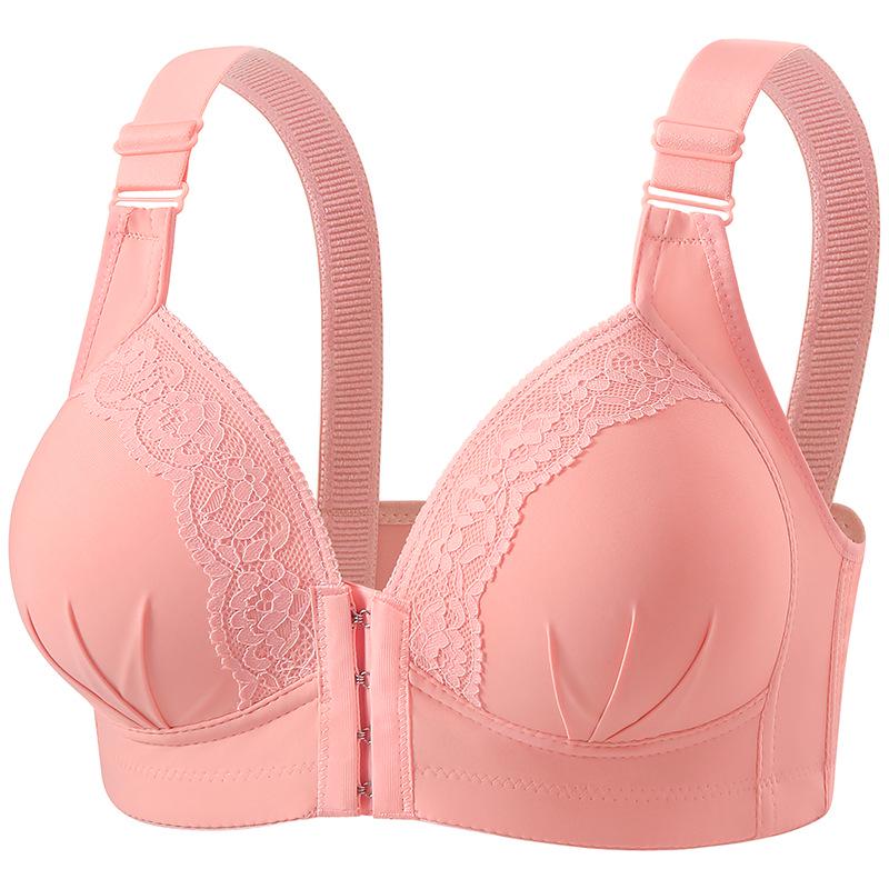 Front Closure Underarm Support Bra - Plus Size, Comfortable, No Underwire