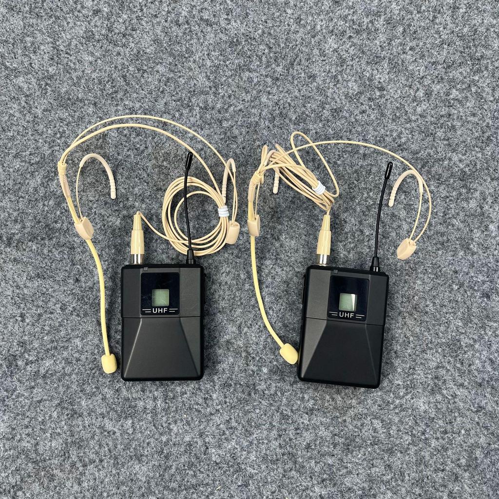 U-Band Infrared Frequency Matching Wireless Lavalier and Headset Microphone for Conferences