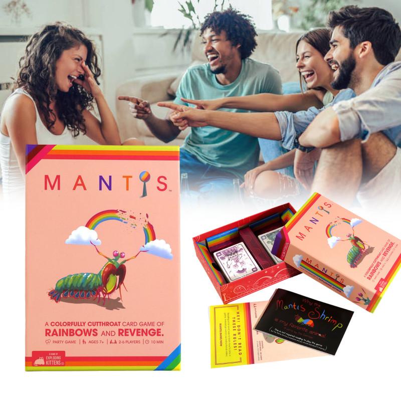 Mantis Výbušné kotě Mantis Párovací karetní hra pro vzrušující rodinná setkání