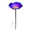 Metal Bee Butterfly Feeder Decorative Bowl Flower Colorful Lawn Stake Bee Baths for Garden for Outdoor Garden Yard Lawn Decor