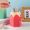 Multifunctional Contrast Color Pencil and Pen Storage Holder