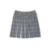 MARTINE GOLF All Over Check Pleats Skirt_Grey