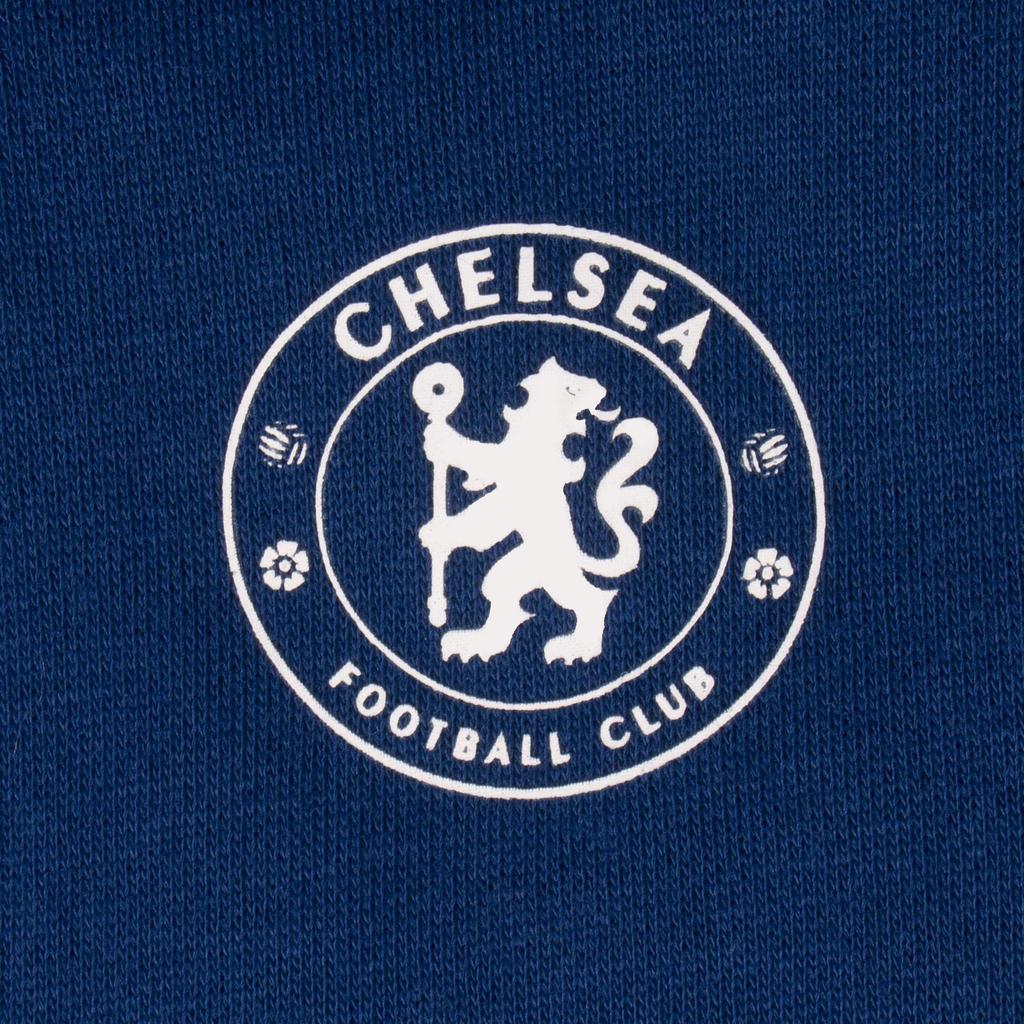 Chelsea FC Boys Fleece Text Jogging Bottoms