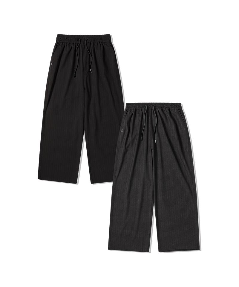 LIFEWORK Women'S Minimalist Striped Wide Pants