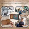 180Pages DIY Travel Photo Album Scrapbook Our Adventure Book Embossed Leather Retro Hard Cover Anniversary Album Creative Gift