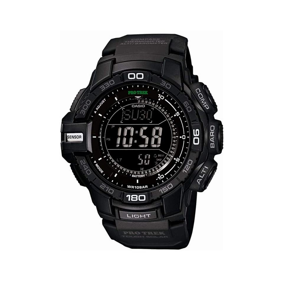 Солнечные часы Casio Pro Trek Черные PRG-270-1AJF