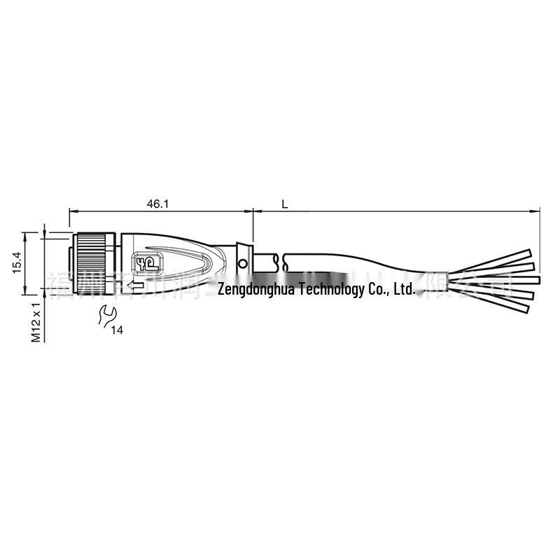 V15-G-2M-PVC P+F Датчик Аксессуары V1-W-BK Разъем - Совершенно новый, Оригинальный, В наличии, Гарантия включена 2M PVC