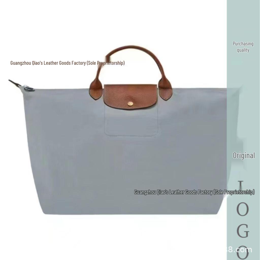 Wysokiej jakości Wodoodporna Torba Tote z Nylonu z Wkładką Smoka - Unisex Duża Pojemność Torba Podręczna na Ramię i na Krzyż