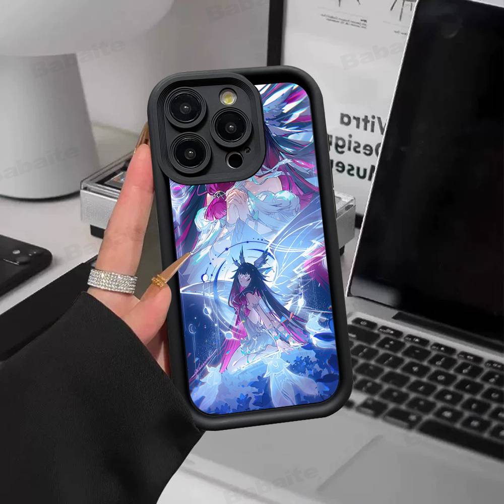 Genshin Impact Columbina TPU Phone Cover For iphone 17 16 15 14 13 12 11 Pro Max Plus Case Cover
