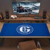 FC Schalke 04 Large Size Mouse Pad Large Gaming Table Cushion Non-slip Laptop Tablet Big Mousepad XXL Mat Mini PC Playmat With Lock Edge