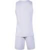 Li-Ning Printed Comfortable Quick-Dry Reversible Breathable Basketball Suit Unisex suit White Black YATT173-1