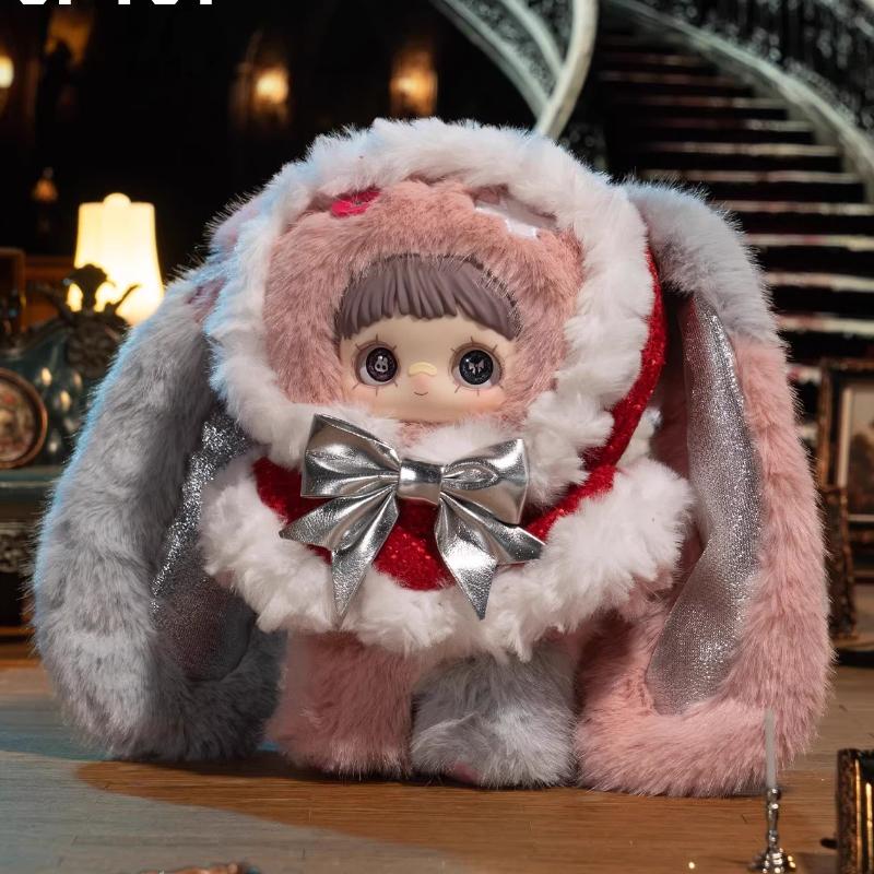 Maymei Winter Weird Christmas Plush Blind Box Stuffed Doll Figurine Cute Christmas Girl Gift Trendy Toy Collectible Soft Plush