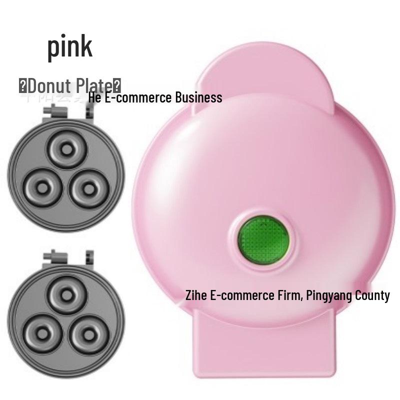 Mini Waffle, Bread, Crepe, and Sandwich Maker - All-in-One Breakfast Machine