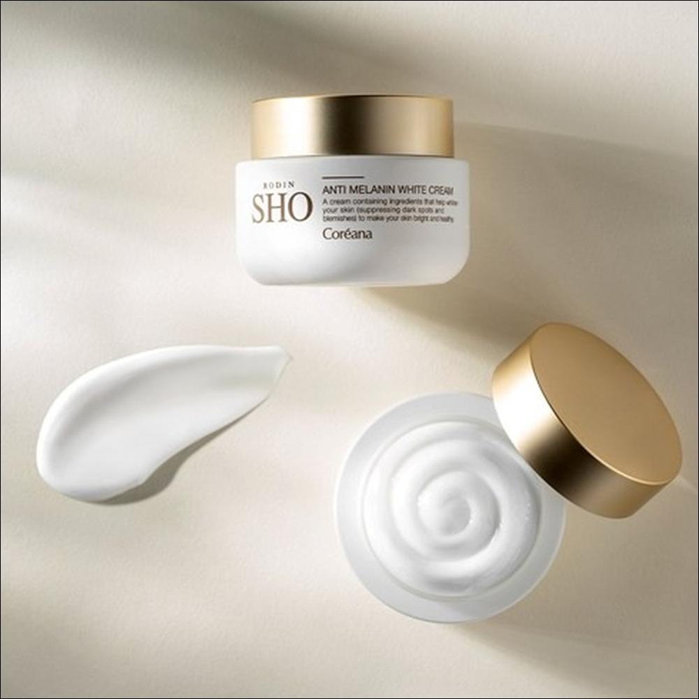 Coreana Rodin Show Anti-Melanin Whitening Cream 50ml – Niacinamide 5% Brightening Cream