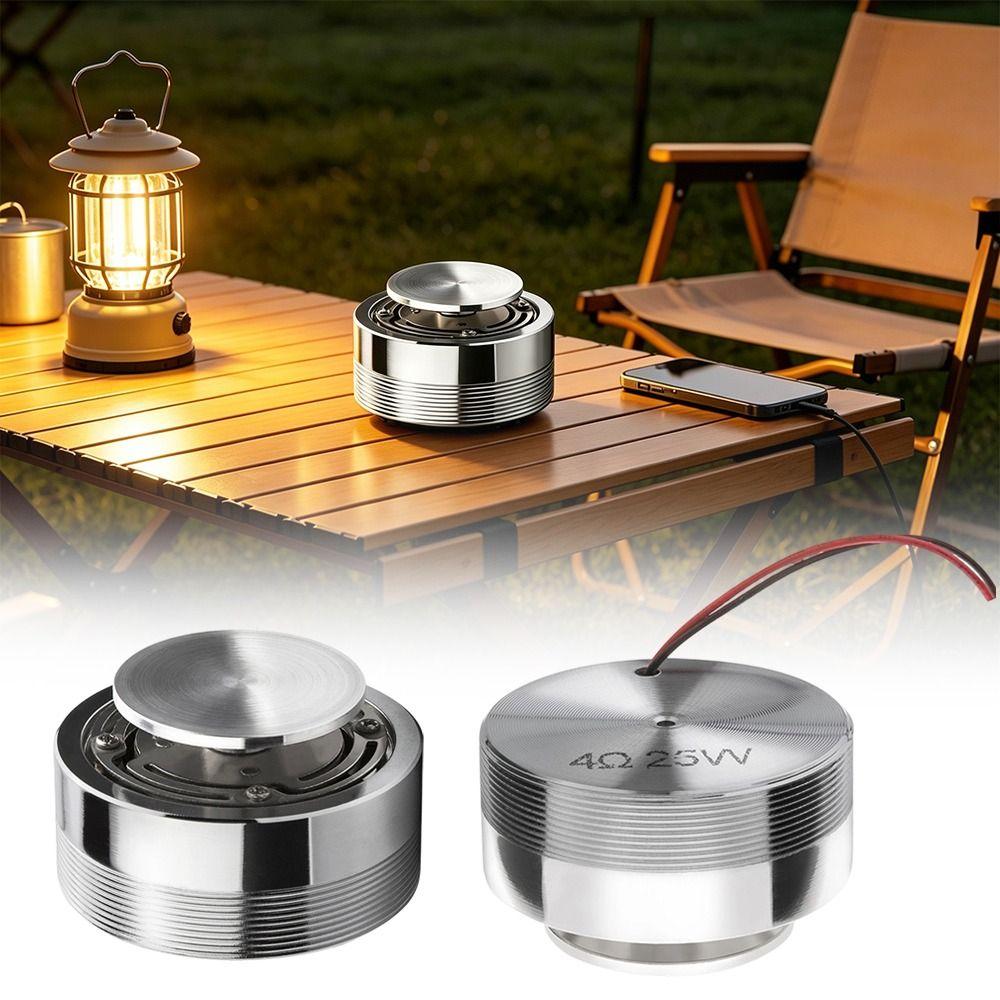 1Pcs 2 Inch Vibration Speaker Driver 4ohm 25W Vibro Bass Speaker Bass Sound Enhancement