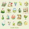 Island Letter PET Sticker Pack Fresh Fruit Dessert Journal Decoration Material for Scrapbook Craft Supply