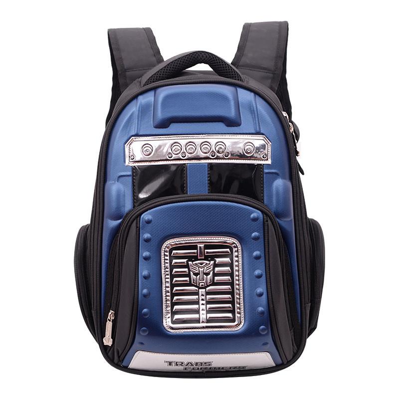 Colorful 3d Hard Shell Waterproof Backpack For Elementary School Students With Cute Design NavyBlue1575,Large