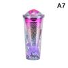 Electroplated Gradient Color 350ml 12oz Glitter Plastic Mermaid Tumbler Cup Merman Tumbler Cup Fishtail Fish Tail Tumbler Cup