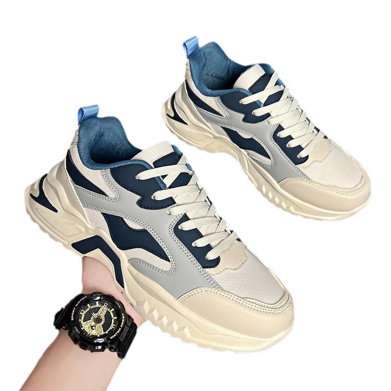 Niche design large size casual shoes size student young dad sneakers