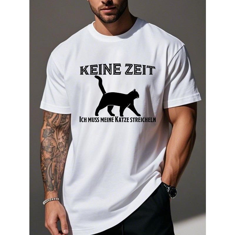 Funny German Crinkle Plus Size Men s T-Shirt S белый